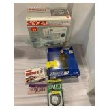 SINGER TINY TAILOR MACHINE, EXERCISE SUIT,