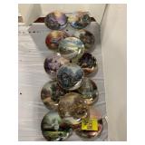 SET OF MONTHLY COLLECTOR PLATES BY THOMAS KINKADE