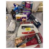 FIRST AID KIT, CLEANING SUPPLIES, POISE PADS,