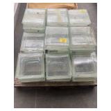 PALLET OF GLASS BLOCKS
