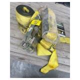 GROUP OF HEAVY DUTY LARGE SIZE RATCHET STRAPS