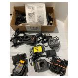 HEADBOARD BRACKET, GROUP OF MISC BATTERIES &