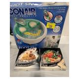 CONAIR FOOT SPA, STUDIO NOVA GLASS TRAYS