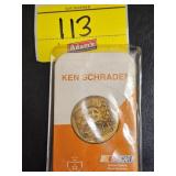 KEN SCHRADER NASCAR TOKEN, NO 10911