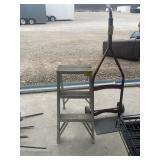 2-WHEEL DOLLY, METAL STEPSTOOL