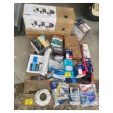 BATHROOM LIGHT FIXTURES, LIGHT BULBS, DOOR KNOBS,