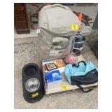 ROOFTOP CARGO CARRIER, ROLLING AIR MATTRESS,