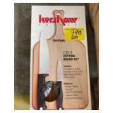 APPEARS NEW IN BOX KERSHAW CUTTING BOARD SET