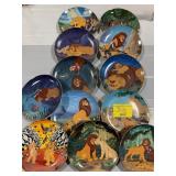 SET OF LION KING COLLECTOR PLATES