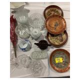 PRESSED GLASS OF ALL KINDS, BIRD & GRAPE