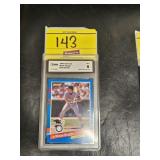 GRADED 1991 DONRUSS, WADE BOGGS, #55 ALL-STAR