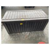 DECK BOX W/ CONTENTS - WASHER GAME, OUTDOOR