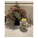 GLASS-LEAF & PETAL CHERRY BLOSSOM TREE, ASIAN