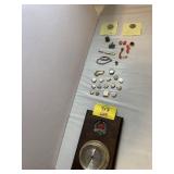 .900 SILVER HONDURAS COIN, 1976 GREECE COIN,