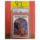GRADED 1989 HOOPS 200, MICHAEL JORDAN, CHICAGO