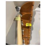 WOODEN CORNER SHELF, JOHN L YACK SOUTHERN