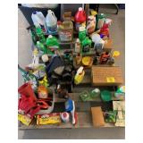 PALLET OF CLEANING SUPPLIES OF ALL KINDS, STERNO