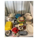 ROOSTER THEMED CHINA, BUFFALO CHINA, COFFEE