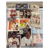 SIGNED GEORGE LOMBARD PICTURE, MICKEY MANTLE