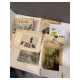 UTRILLO PRINT BOOK, ANTIQUE ETCHINGS & PRINTS