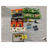 7UP CAR SET, MATCHBOX SUPER RIG, LOOSE HOT WHEELS