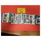 APPROX (100) FOOTBALL CARDS. YOUNG ENTREPRENEUR