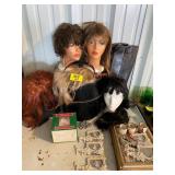WIGS & DISPLAY HEADS, PICTURE FRAMES, CHRISTMAS