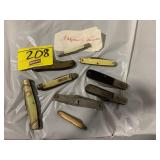 GROUP OF POCKET KNIVES