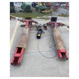 INDUSTRIAL JACK / LIFT STANDS, HYDRAULIC MOTOR
