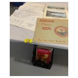 AMERICAN CLIPPER SHIP PRINT SET, SET OF MISSOURI