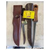 BOKER GERMANY KNIFE, FIXED BLADE KNIFE - BOTH