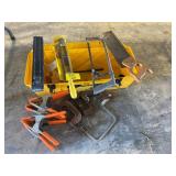 PLASTIC TOOLBOX FULL OF HAND TOOLS, CLIPS,