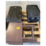 TV TRAYS, LUGGAGE