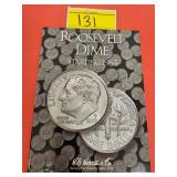 ROOSEVELT DIMES STARTING 1965 WITH 74 DIMES