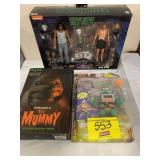 NINJA TURTLE MUMMY FIGURE, TMNT NECA FIGURE SET,