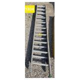 20-RUNG ALUMINUM EXTENSION LADDER