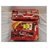 2 COKE BOXED DIECAST CAR SETS