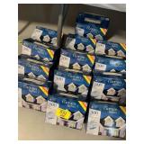 13 PACKS OF CLEAR CURTAIN LIGHTS