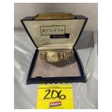 10KRGP BEZEL BULOVA SWISS MOVEMENT WATCH (MISSING