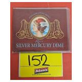 RARE 1925 PHILADELPHIA MINT SILVER MERCURY DIME