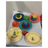 GROUP OF FIESTAWARE CHINA