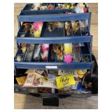 TACKLE BOX FULL OF FISHING TACKLE