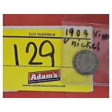 1909 VINTAGE V-NICKEL