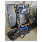 CARD TABLE, SCOOTER, BAG CHAIR, FREESTYLE ROCKING