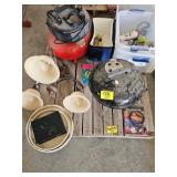 WEBER KETTLE, HANGING LIGHT FIXTURE, CRATSMAN AIR