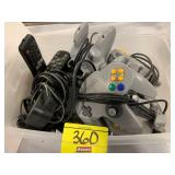 TUB OF N64 CONTROLLERS, REMOTES, ETC