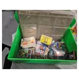 SHOEBOX FULL OF BASEBALL CARDS AND PROTECTIVE