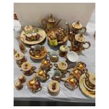 LARGE SET OF LEFTON FRUIT THEMED HAND PAINTED