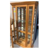 75' TALL GLASS SHELF DISPLAY CABINET