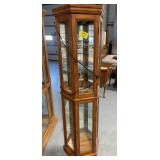 71' TALL GLASS SHELF DISPLAY CABINET